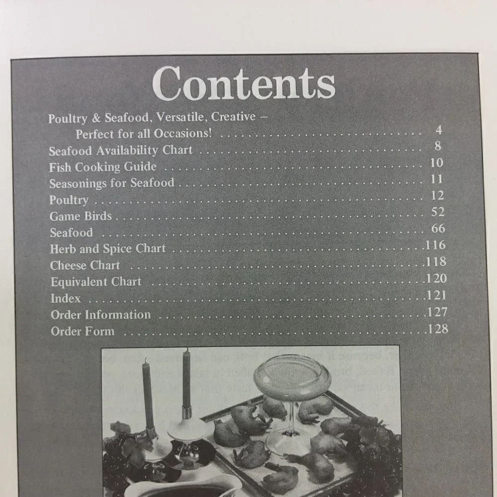 Potpourri of Poultry and Seafood Favorites